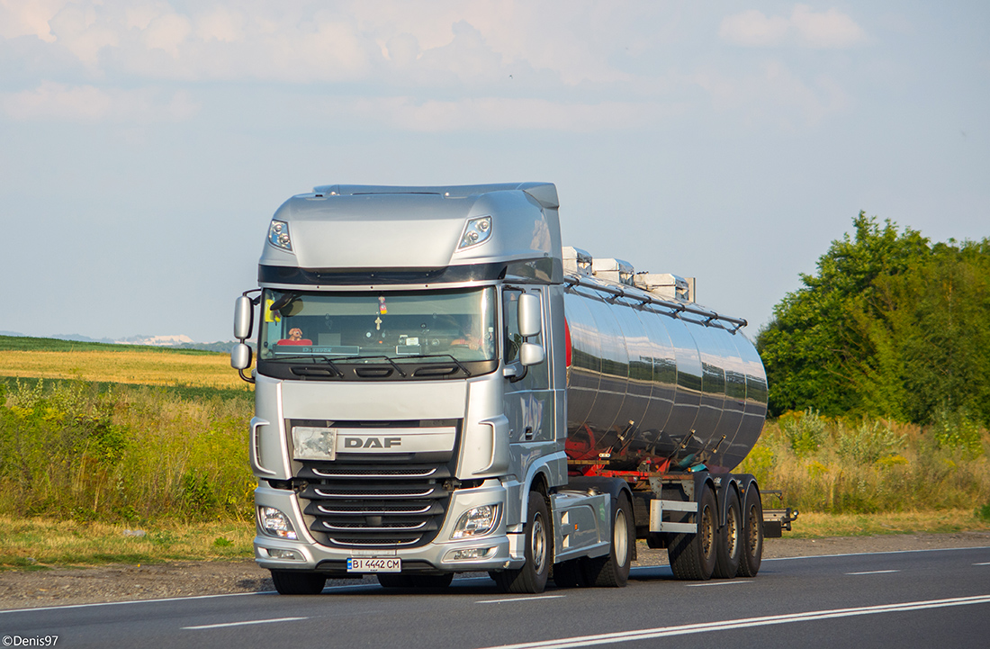 Полтавская область, № ВІ 4442 СМ — DAF XF Euro6 FT