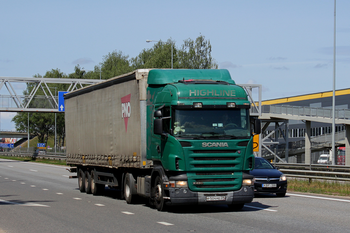 Калининградская область, № Р 504 МЕ 39 — Scania ('2004) R420