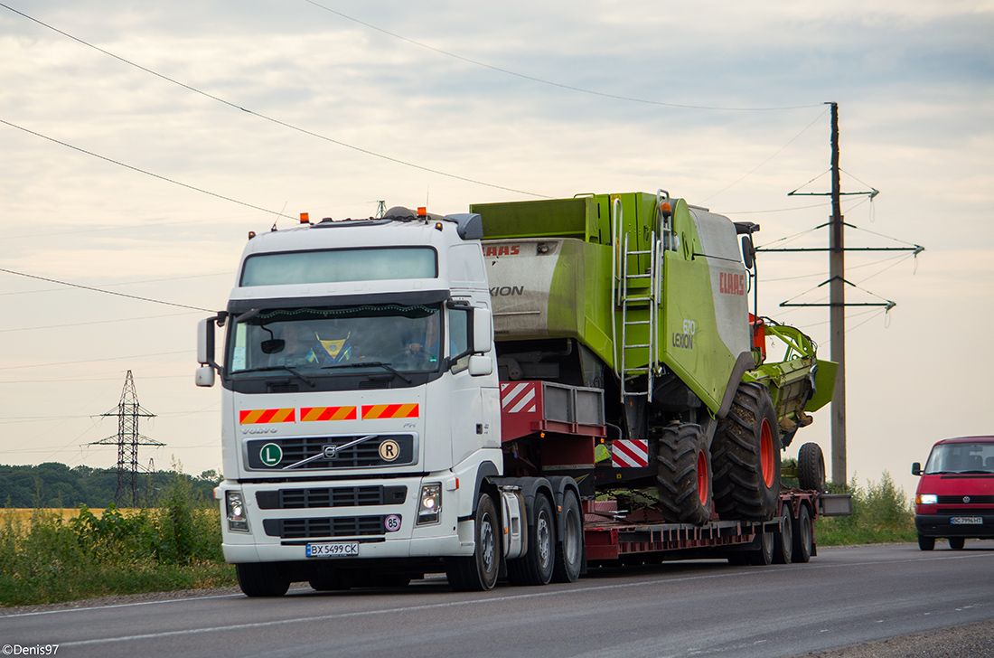 Хмельницкая область, № ВХ 5499 СК — Volvo ('2002) FH12.480