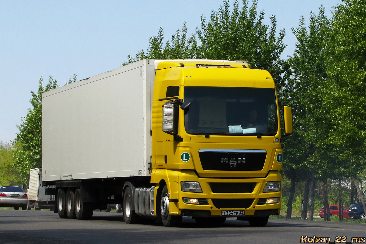 Алтайский край, № Т 334 ТР 22 — MAN TGX ('2007) 18.440