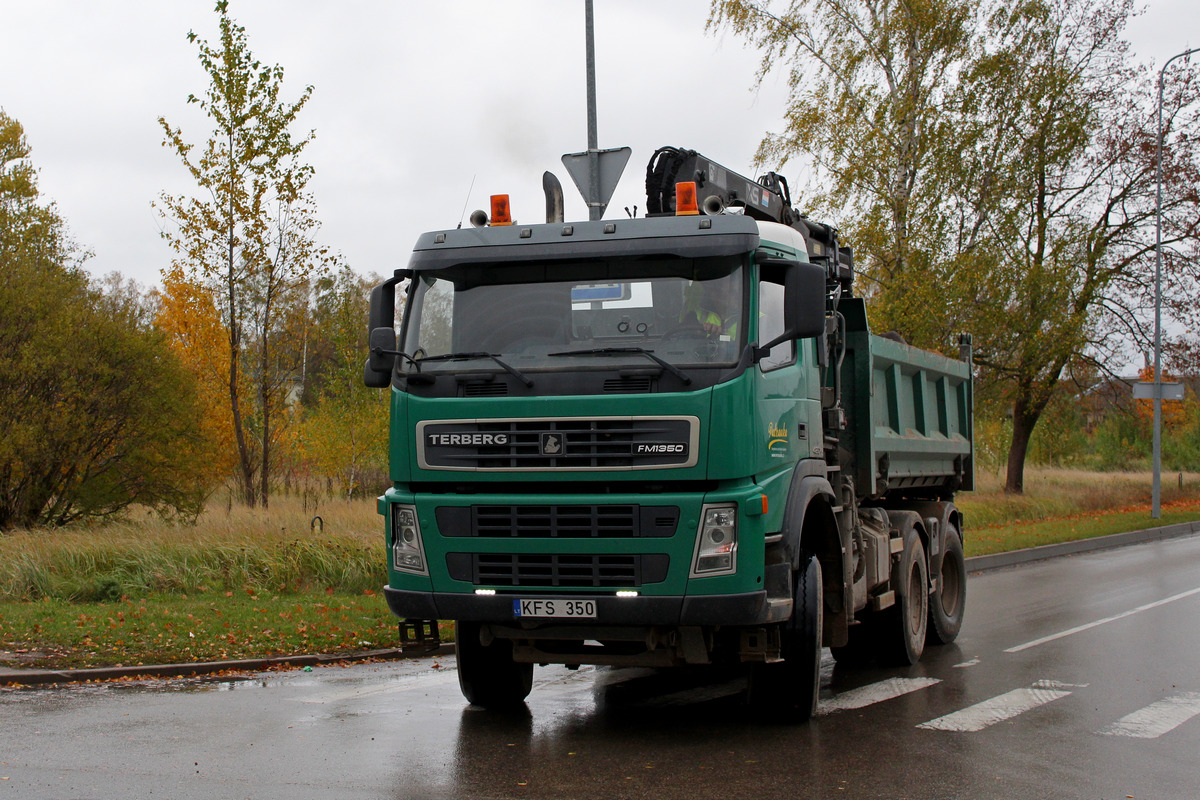 Литва, № KFS 350 — Terberg (общая модель)