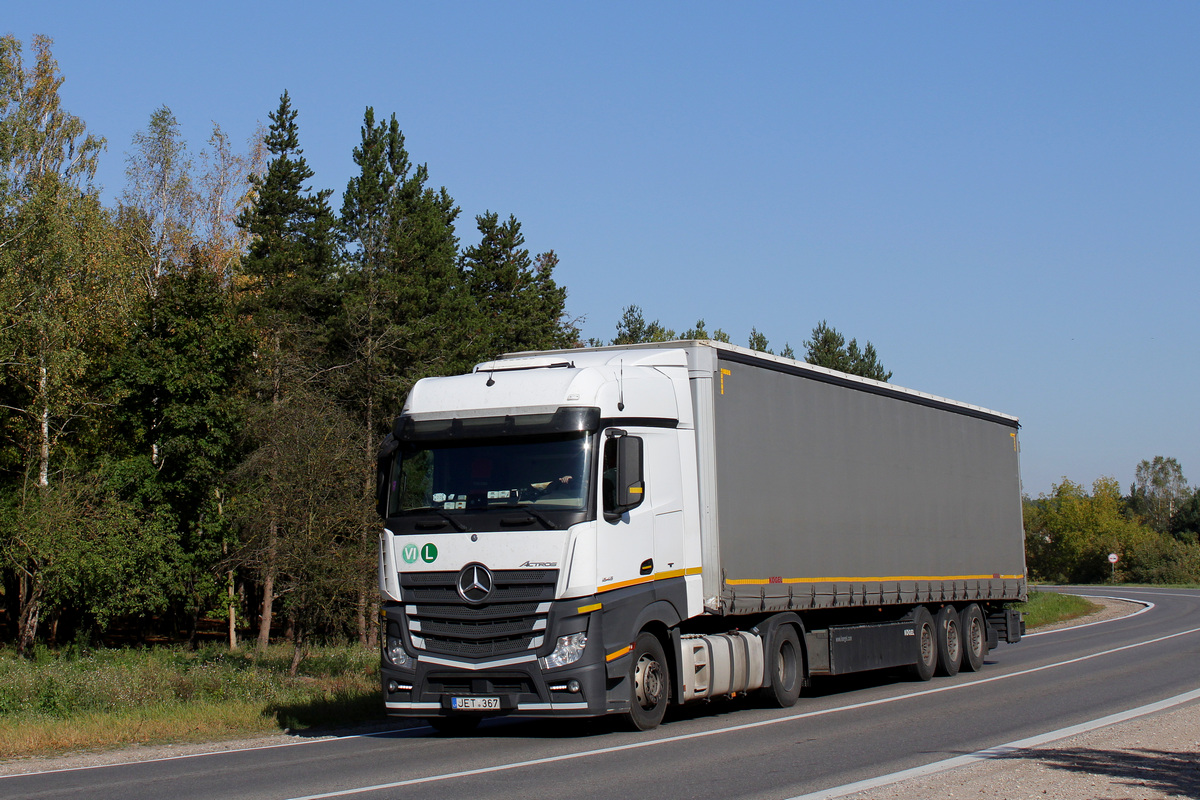 Литва, № JET 367 — Mercedes-Benz Actros ('2011) 1845