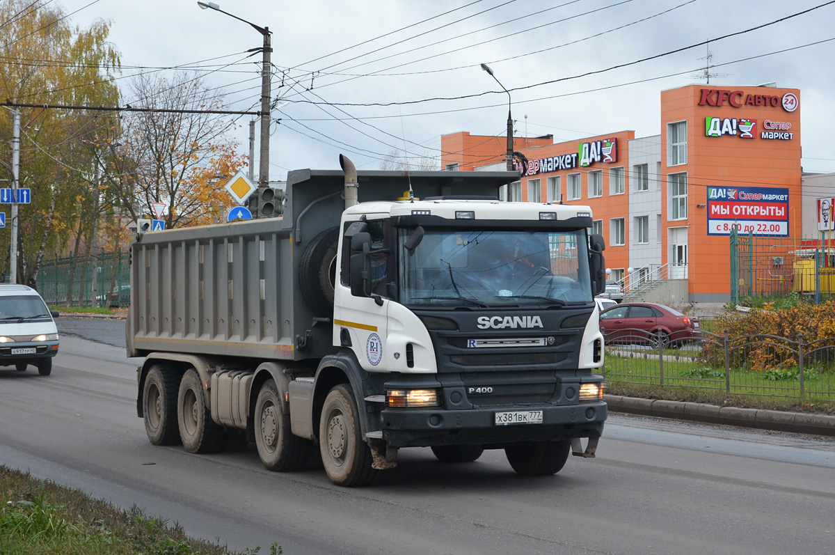 Москва, № Х 381 ВК 777 — Scania ('2011) P400