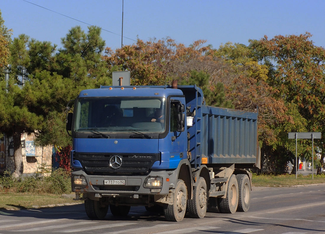 Крым, № К 737 ТО 82 — Mercedes-Benz Actros ('2003)