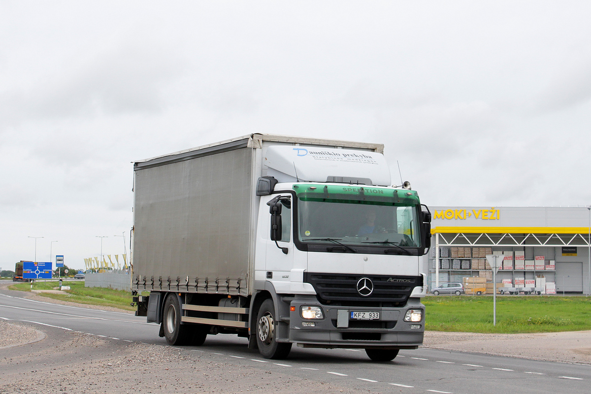 Литва, № KFZ 933 — Mercedes-Benz Actros ('2003) 1832