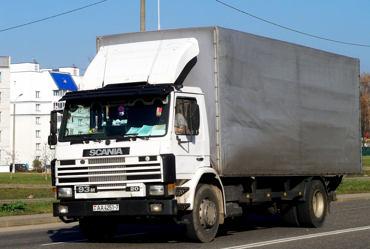 Минск, № АА 4251-7 — Scania (II) P93M