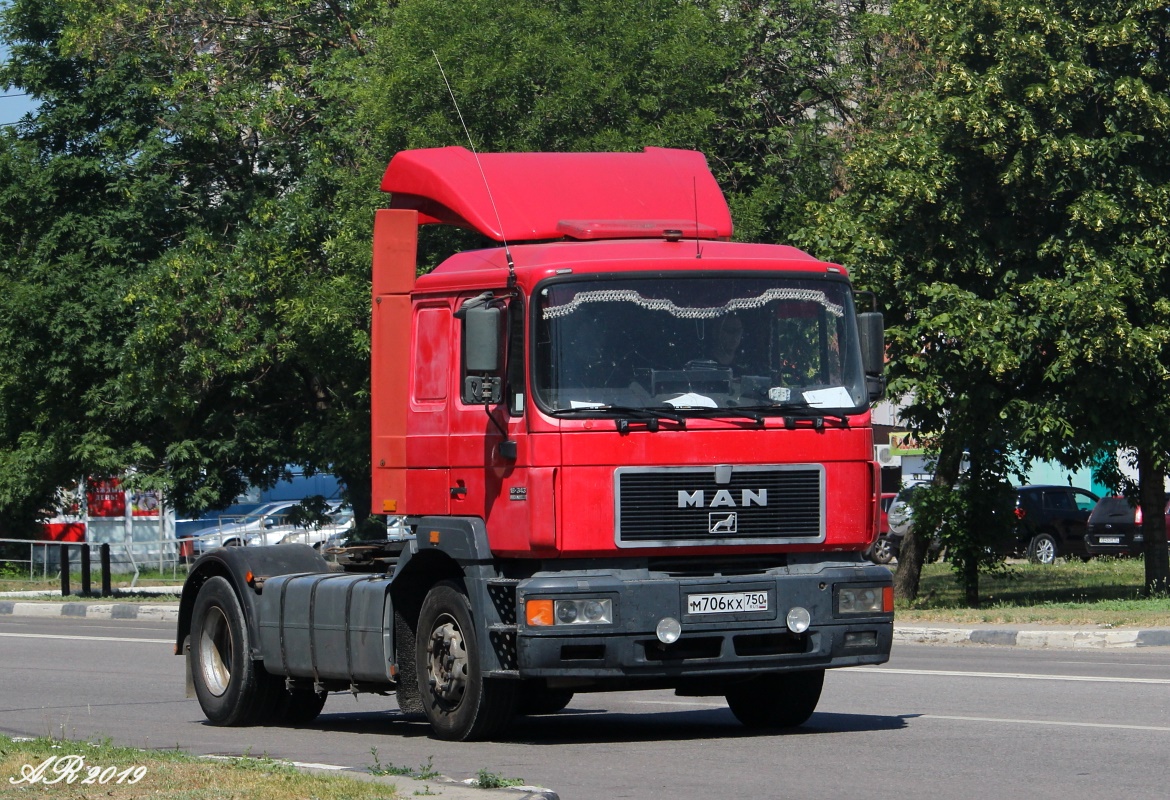 Московская область, № М 706 КХ 750 — MAN F2000 18.343