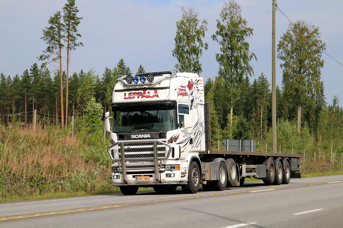 Финляндия, № UZF-784 — Scania ('1996) R164L