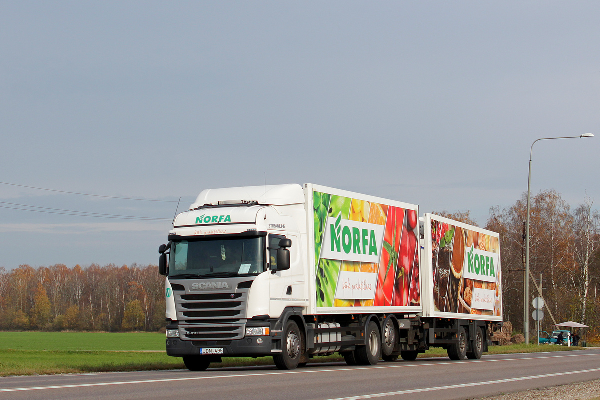 Литва, № JDN 495 — Scania ('2013) G410