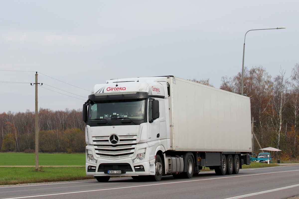 Литва, № KMS 208 — Mercedes-Benz Actros ('2011)