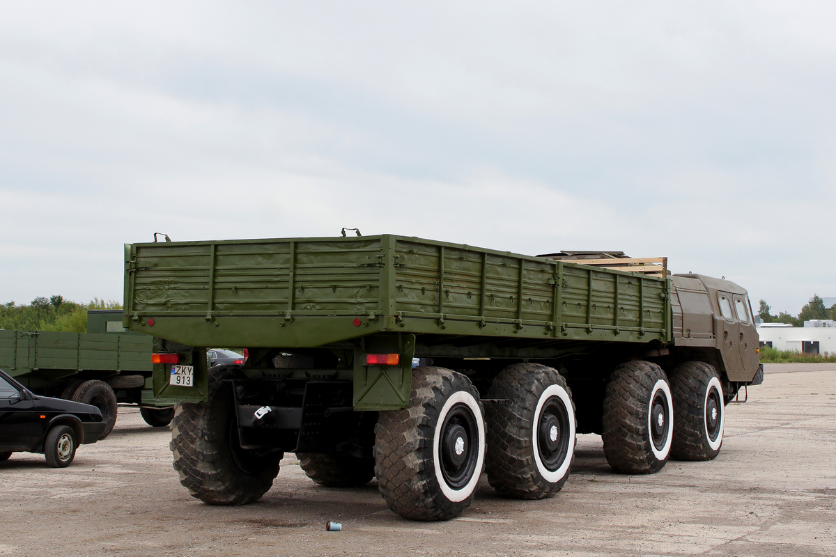 Литва, № ZKY 913 — МАЗ-7313; Литва — Old Truck Show 2019