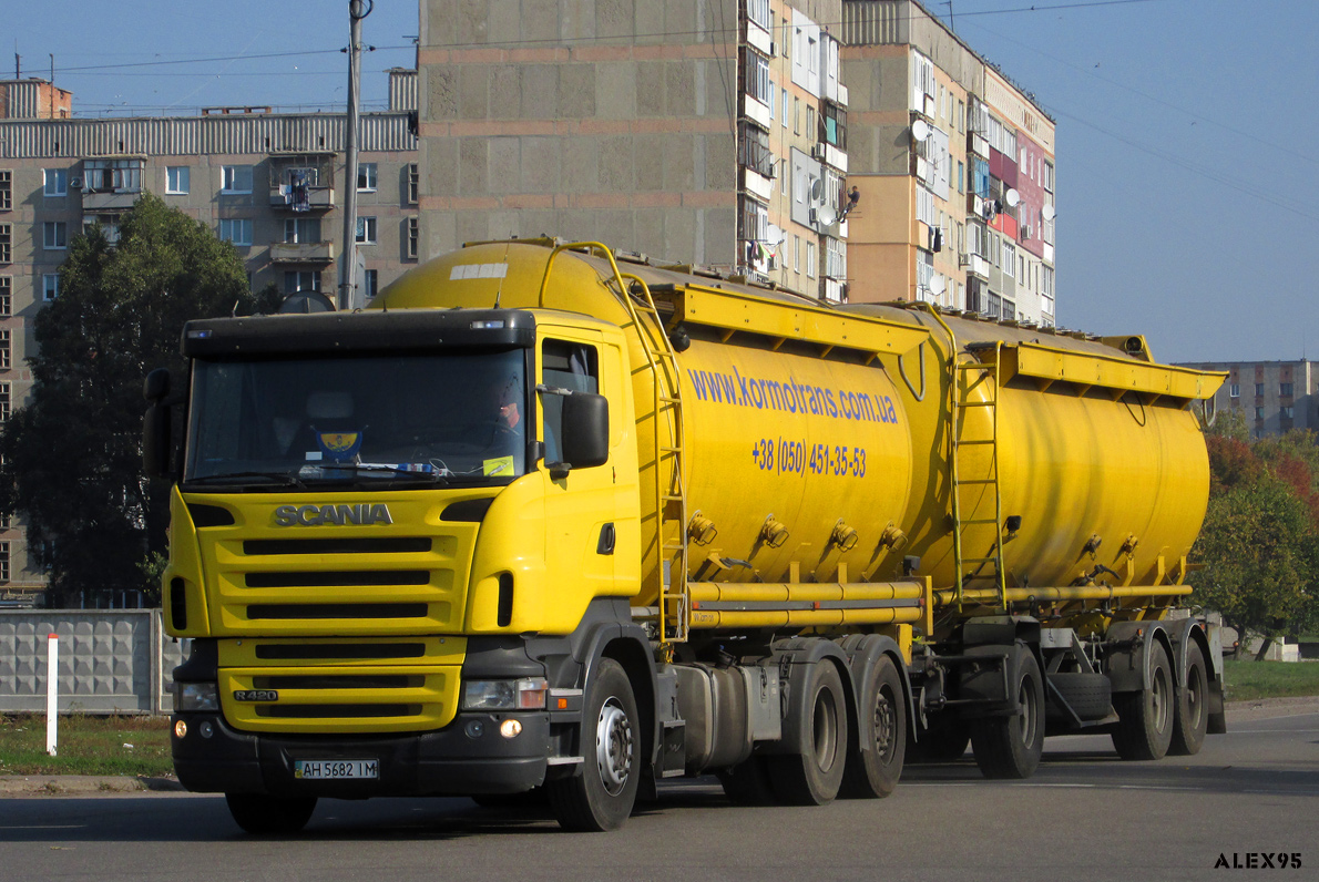 Донецкая область, № АН 5682 ІМ — Scania ('2004) R420