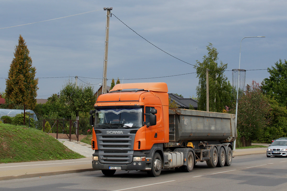 Литва, № KZE 060 — Scania ('2004) R420