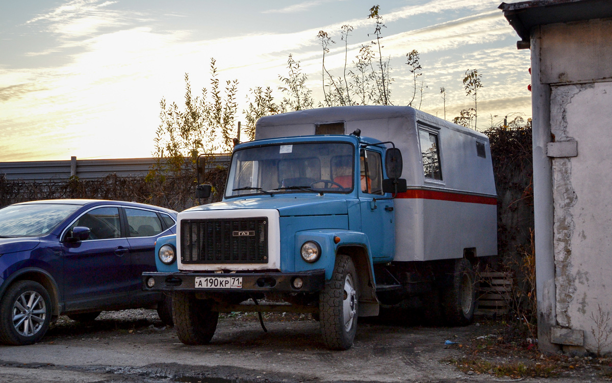 Тульская область, № А 190 КР 71 — ГАЗ-3307