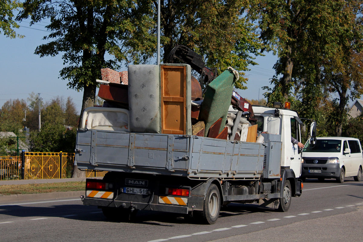 Литва, № GHL 519 — MAN L2000 (общая модель)