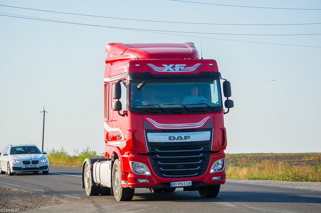 Тернопольская область, № ВО 8963 СА — DAF XF Euro6 FT