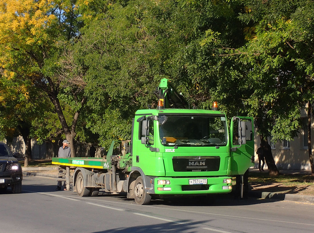 Москва, № Х 757 ОУ 77 — MAN TGL 12.180