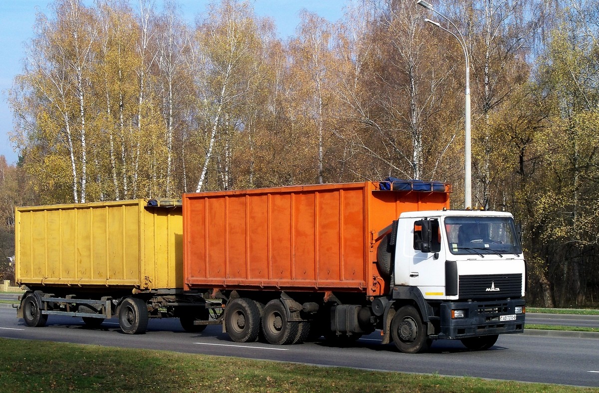 Могилёвская область, № АВ 7270-6 — МАЗ-6501 (общая модель)