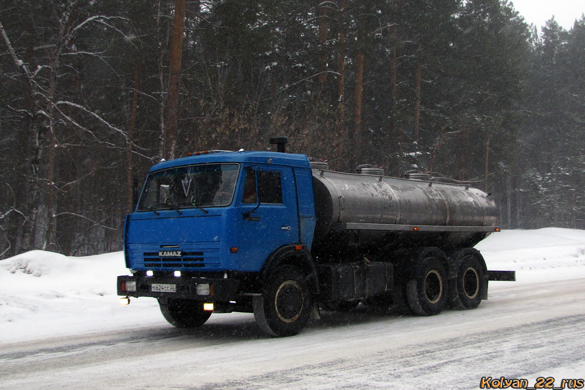 Алтайский край, № О 624 СС 22 — КамАЗ-53215-13 [53215N]