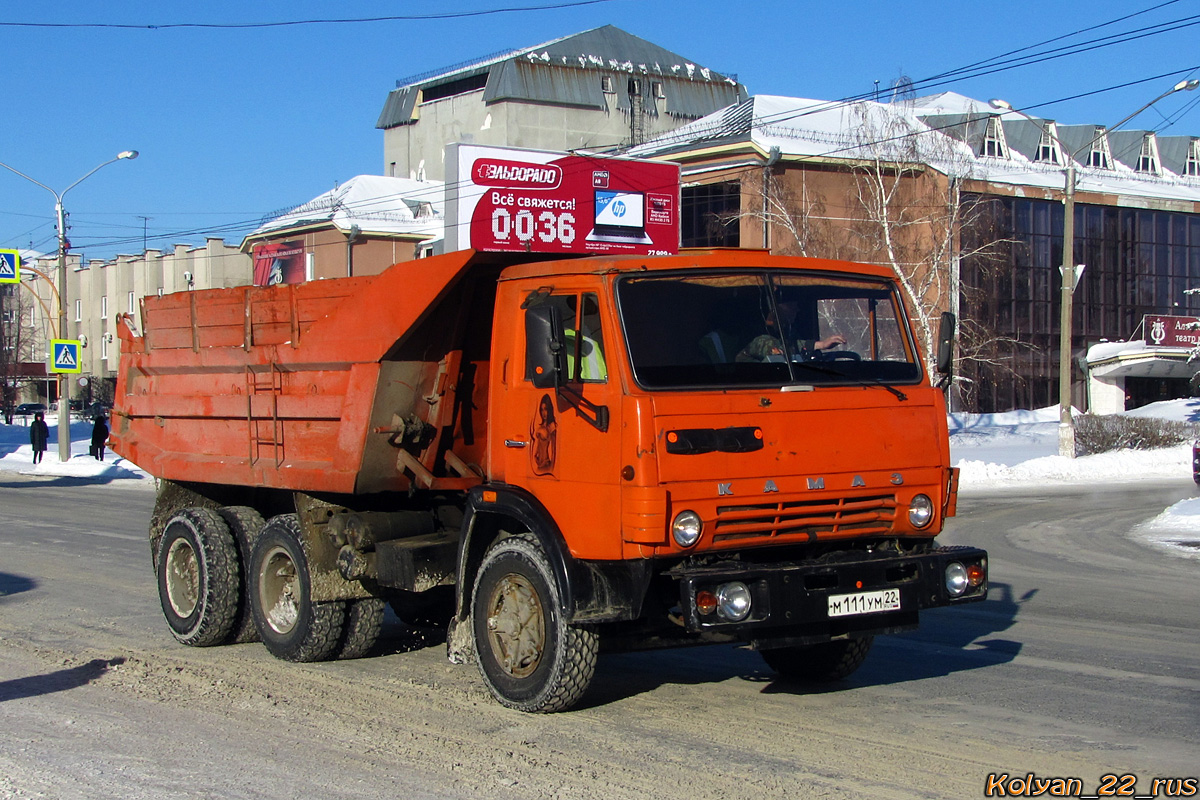 Алтайский край, № М 111 УМ 22 — КамАЗ-5511