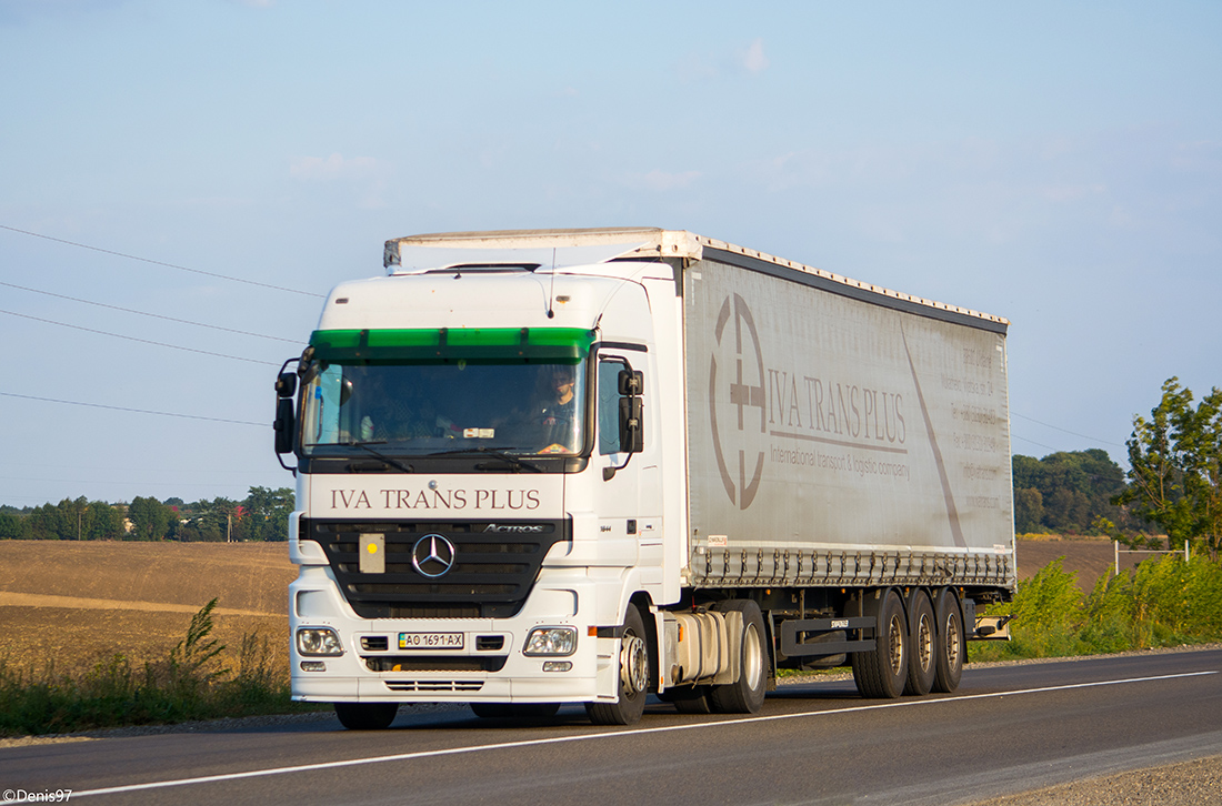 Закарпатская область, № АО 1691 АХ — Mercedes-Benz Actros ('2003) 1844