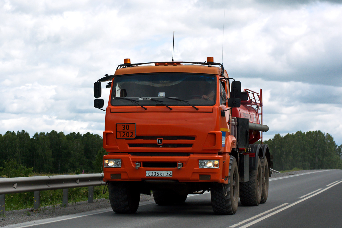 Томская область, № К 305 КТ 70 — КамАЗ-43118-46