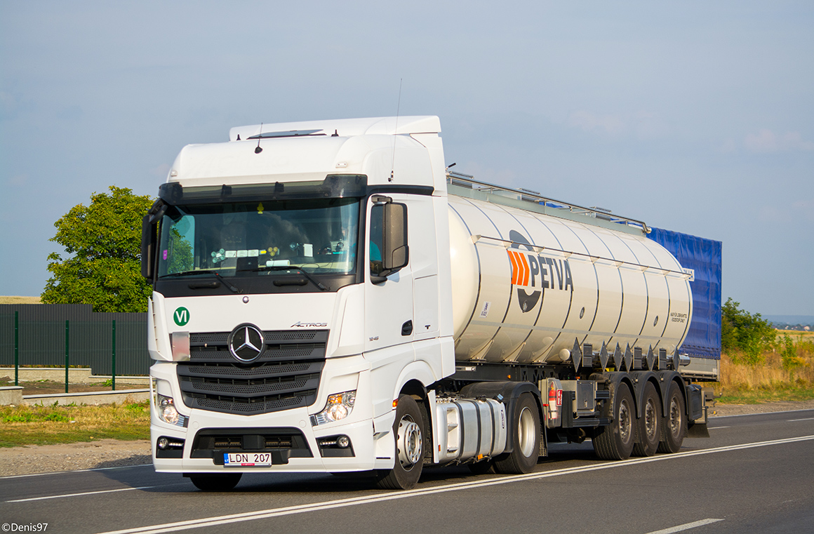 Литва, № LDN 207 — Mercedes-Benz Actros ('2011) 1845