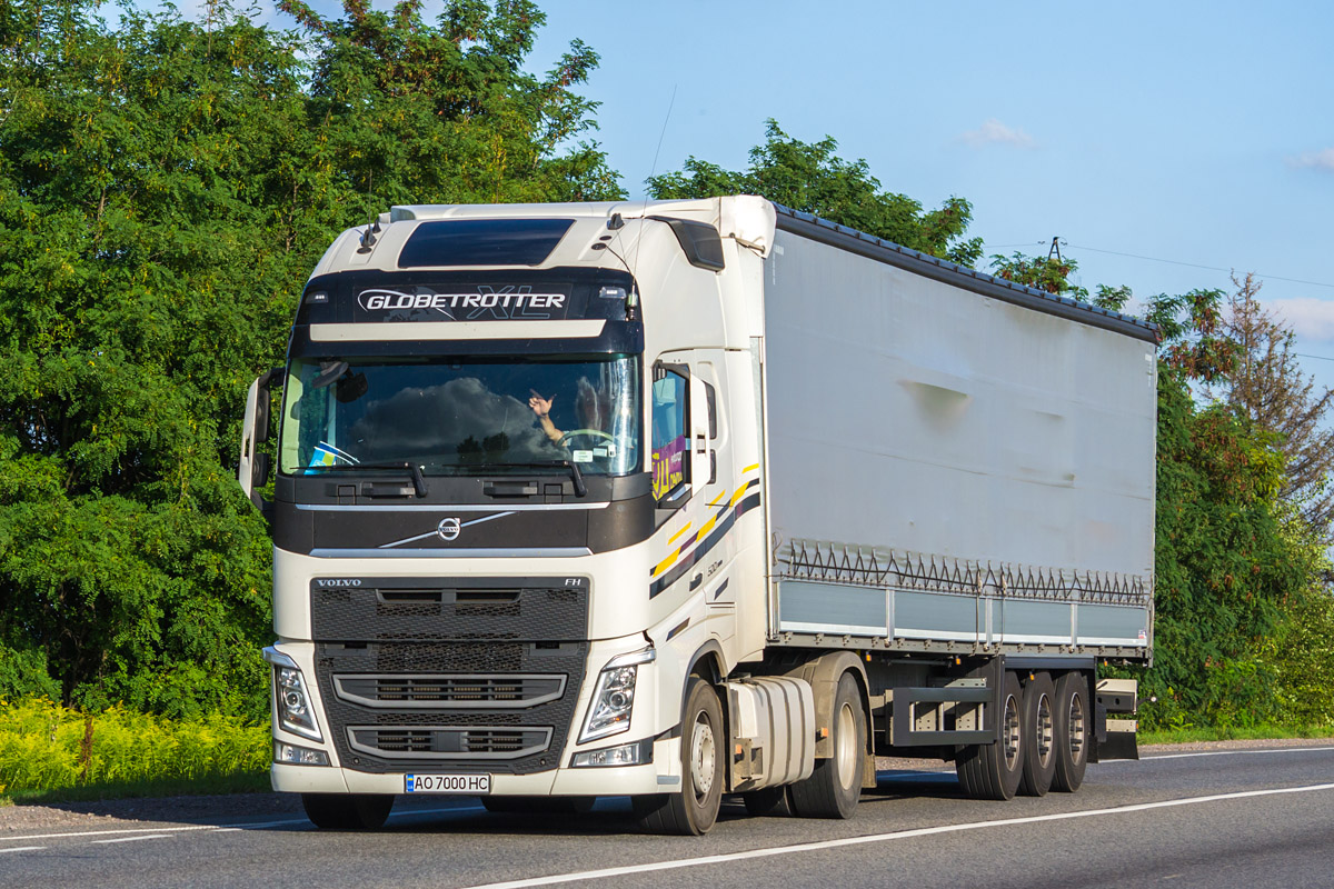 Закарпатская область, № АО 7000 НС — Volvo ('2012) FH.500