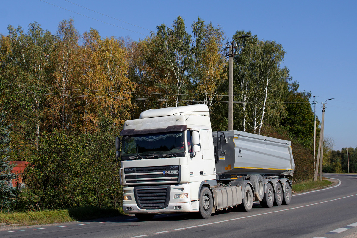 Литва, № CGJ 501 — DAF XF105 FT