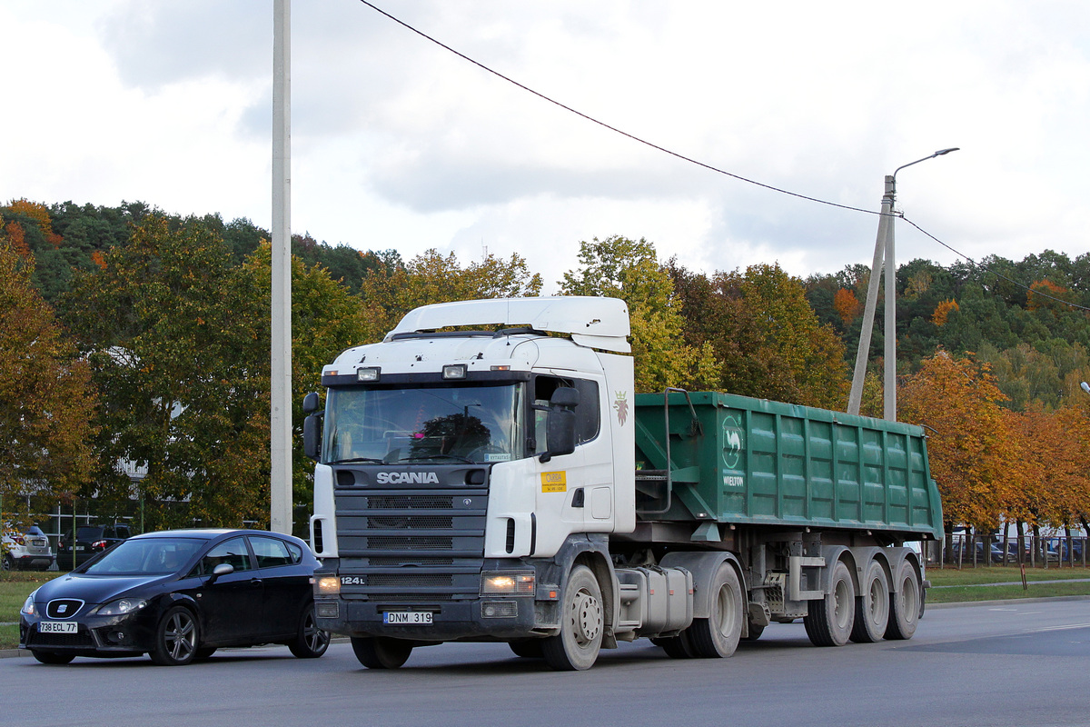 Литва, № DNM 319 — Scania ('1996) R124L