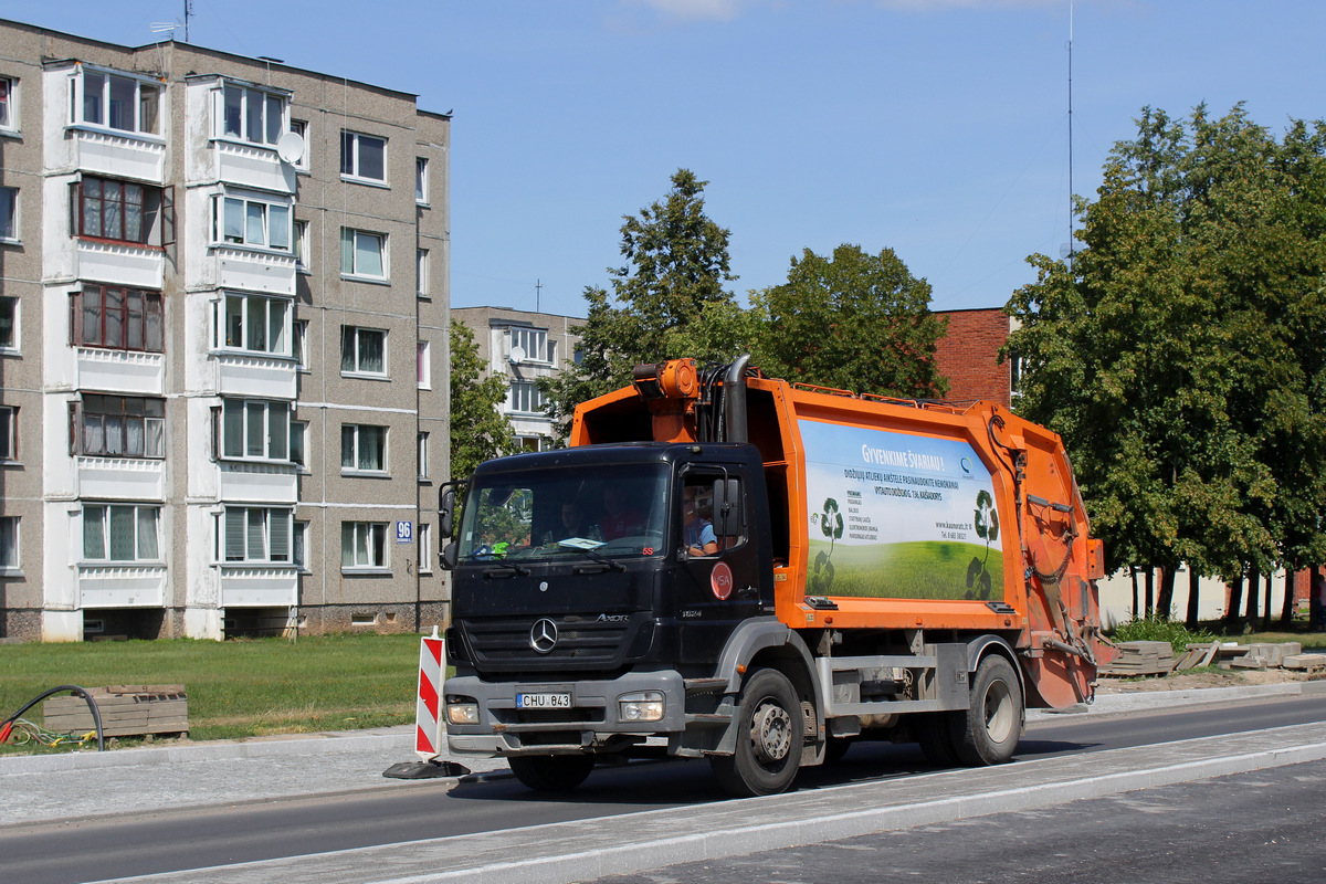 Литва, № CHU 643 — Mercedes-Benz Axor 1824