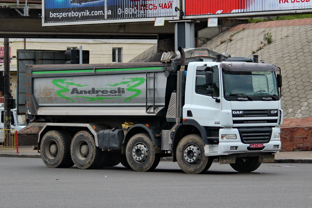 Одесская область, № АТ 4054 — DAF CF85 FAD