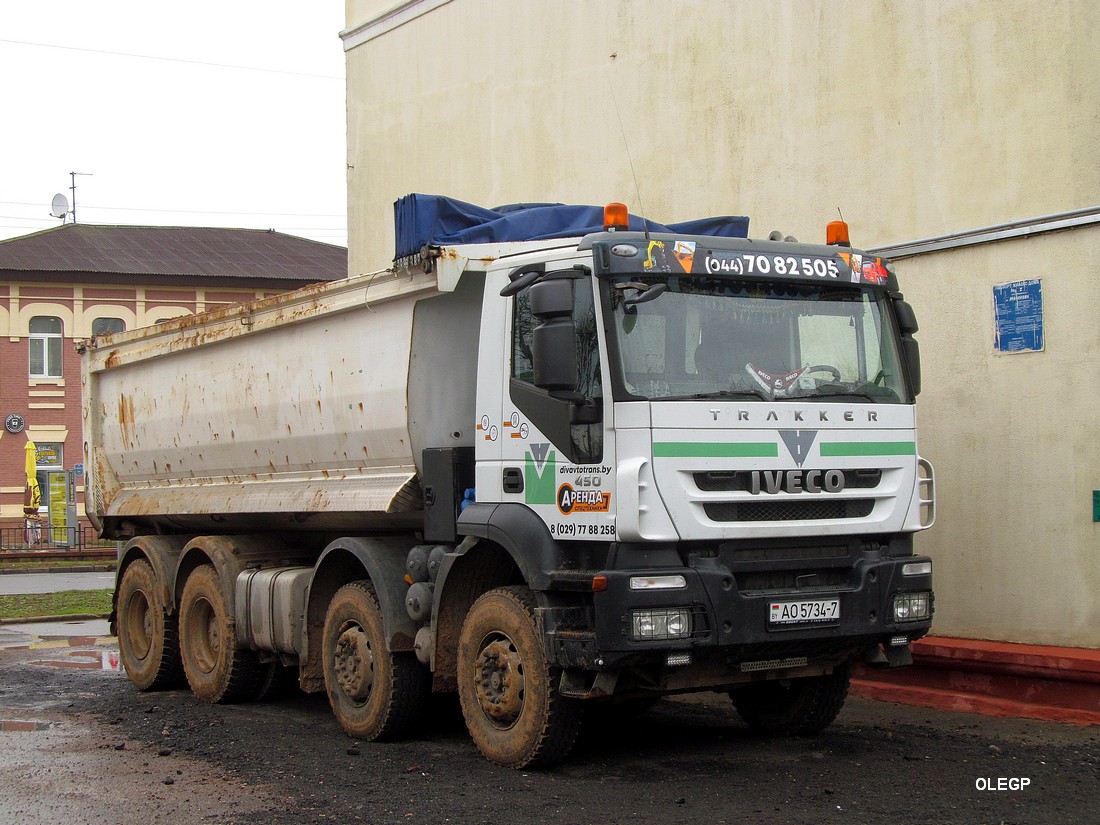 Минск, № АО 5734-7 — IVECO Trakker ('2007)