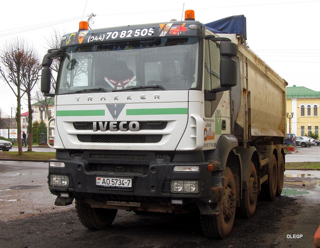 Минск, № АО 5734-7 — IVECO Trakker ('2007)