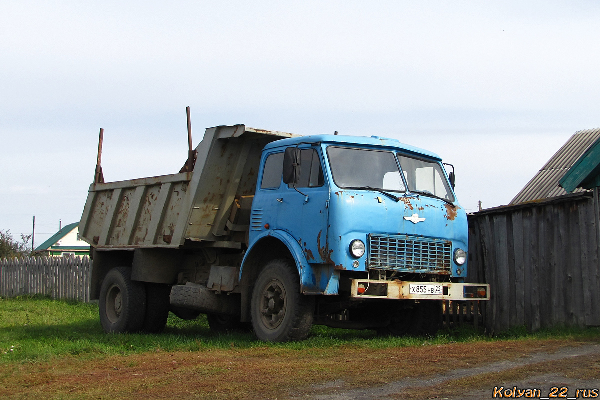 Алтайский край, № Х 855 НВ 22 — МАЗ-504В