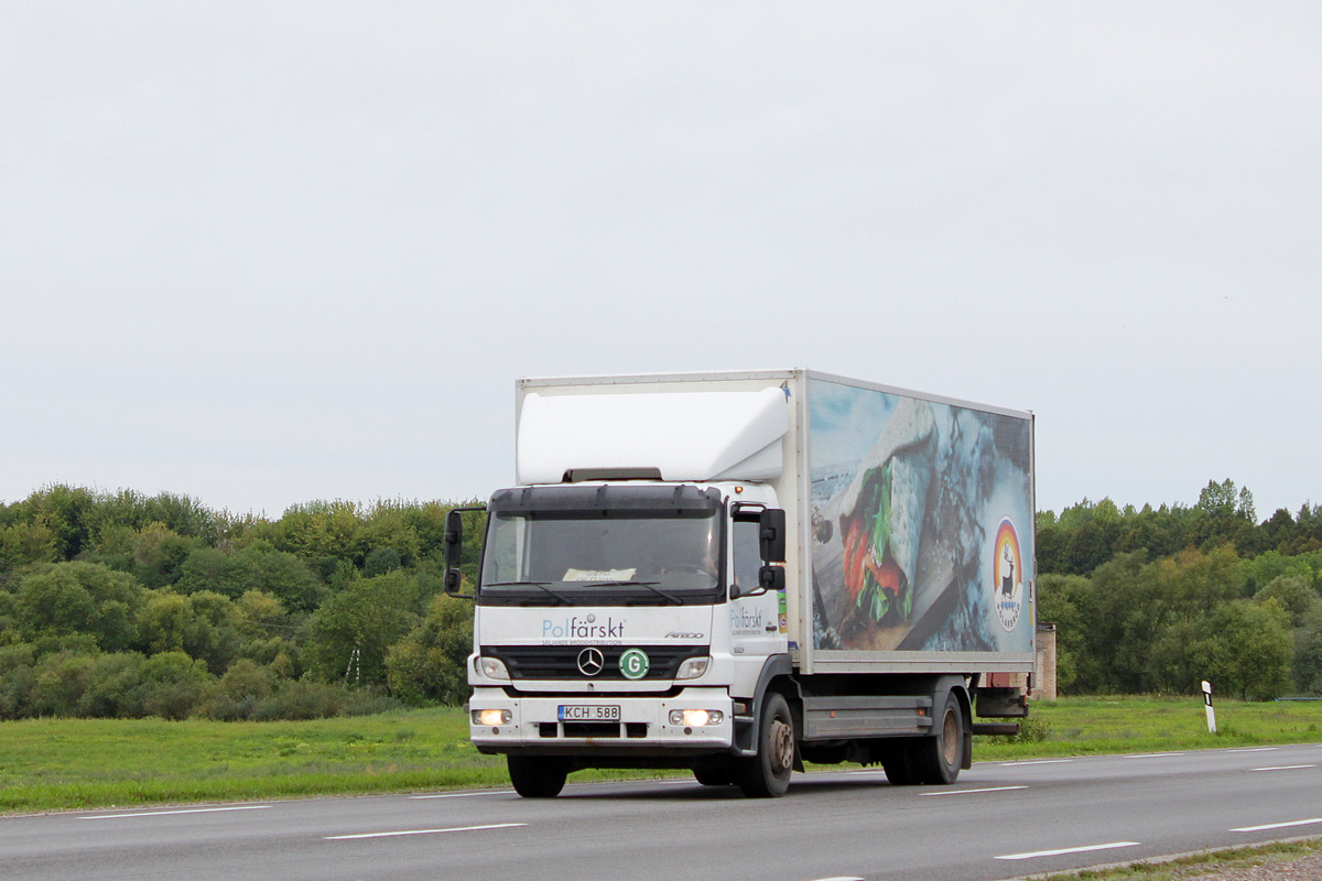 Литва, № KCH 588 — Mercedes-Benz Atego 1223