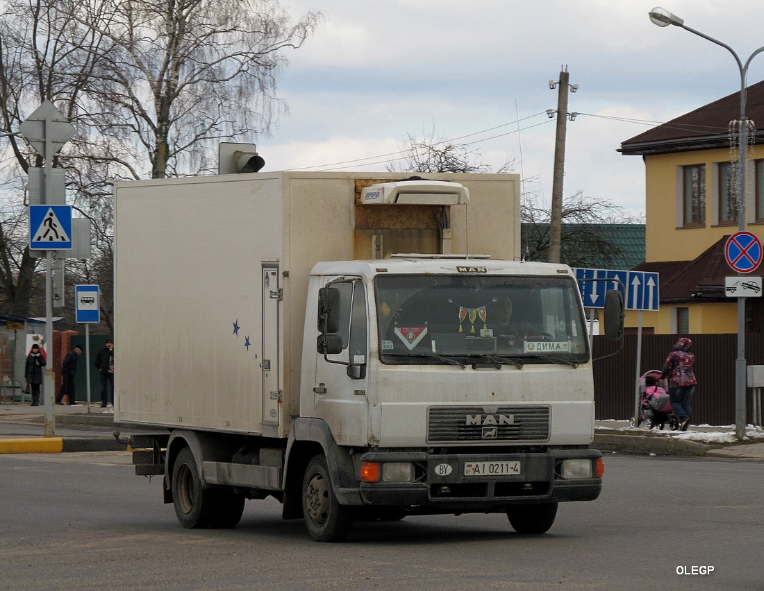 Гродненская область, № АІ 0211-4 — MAN L2000 (общая модель)