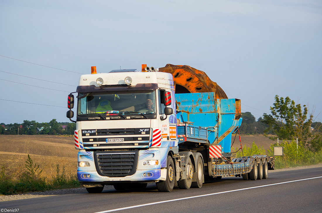 Хмельницкая область, № ВХ 0873 СВ — DAF XF105 FTG