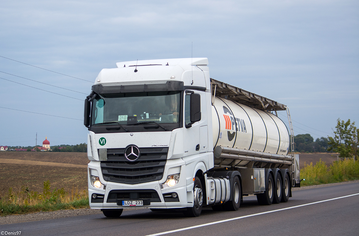 Литва, № LDZ 233 — Mercedes-Benz Actros ('2011) 1845