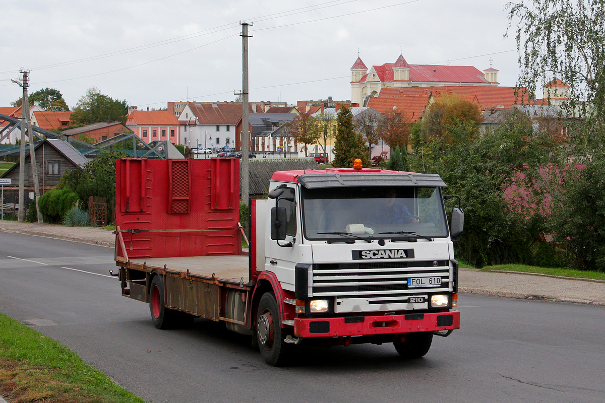 Литва, № FOL 610 — Scania (II) P93M