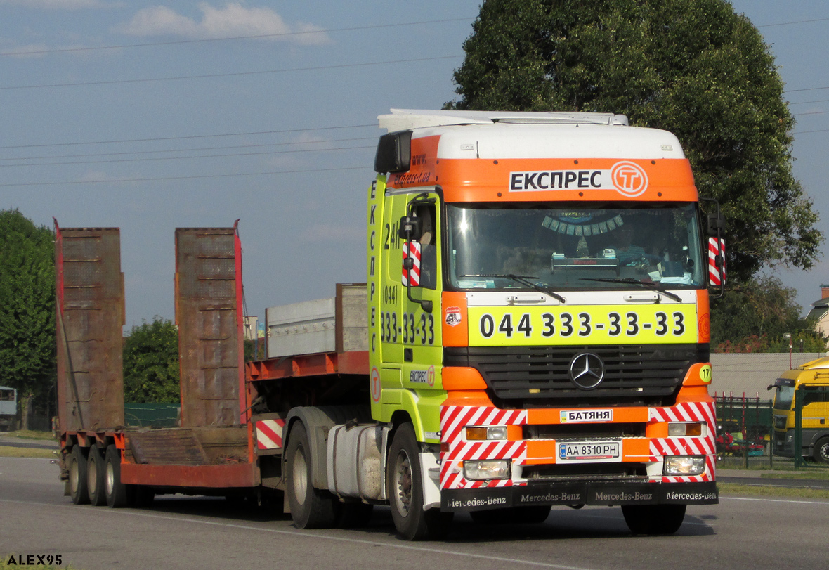 Киев, № АА 8310 РН — Mercedes-Benz Actros ('1997) 1843