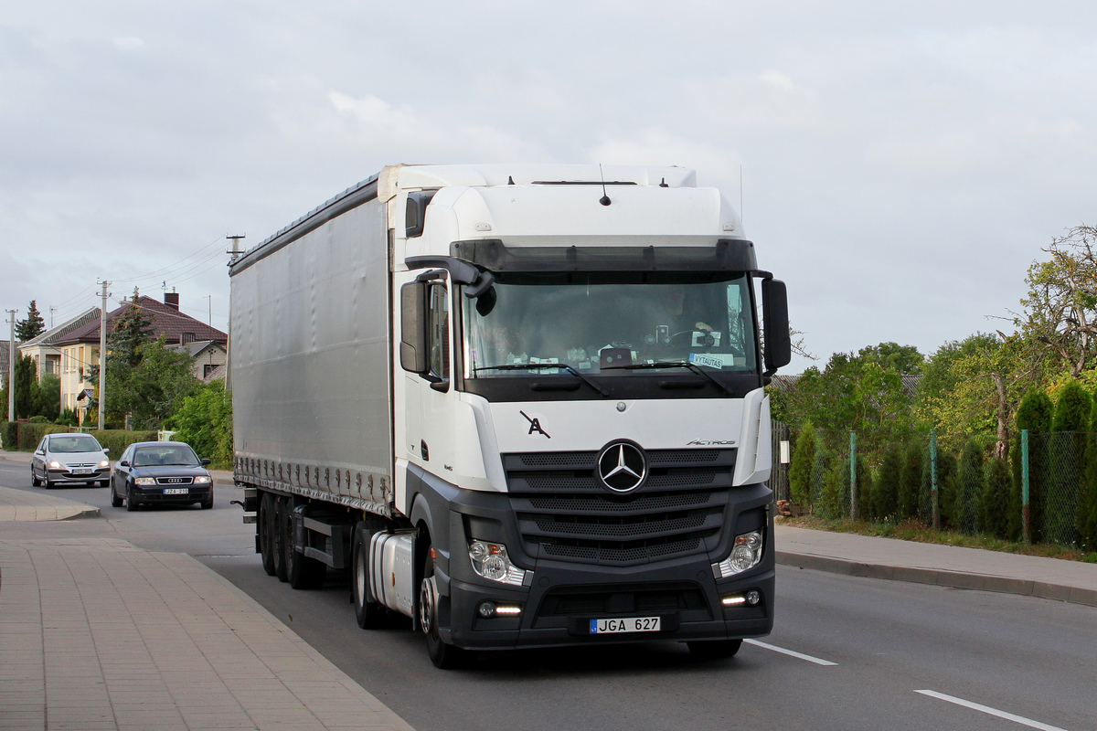 Литва, № JGA 627 — Mercedes-Benz Actros ('2011) 1845