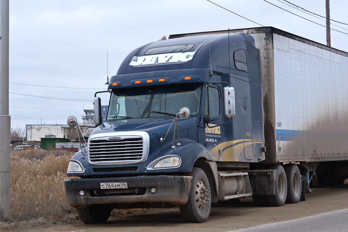 Саха (Якутия), № С 764 КМ 14 — Freightliner Columbia