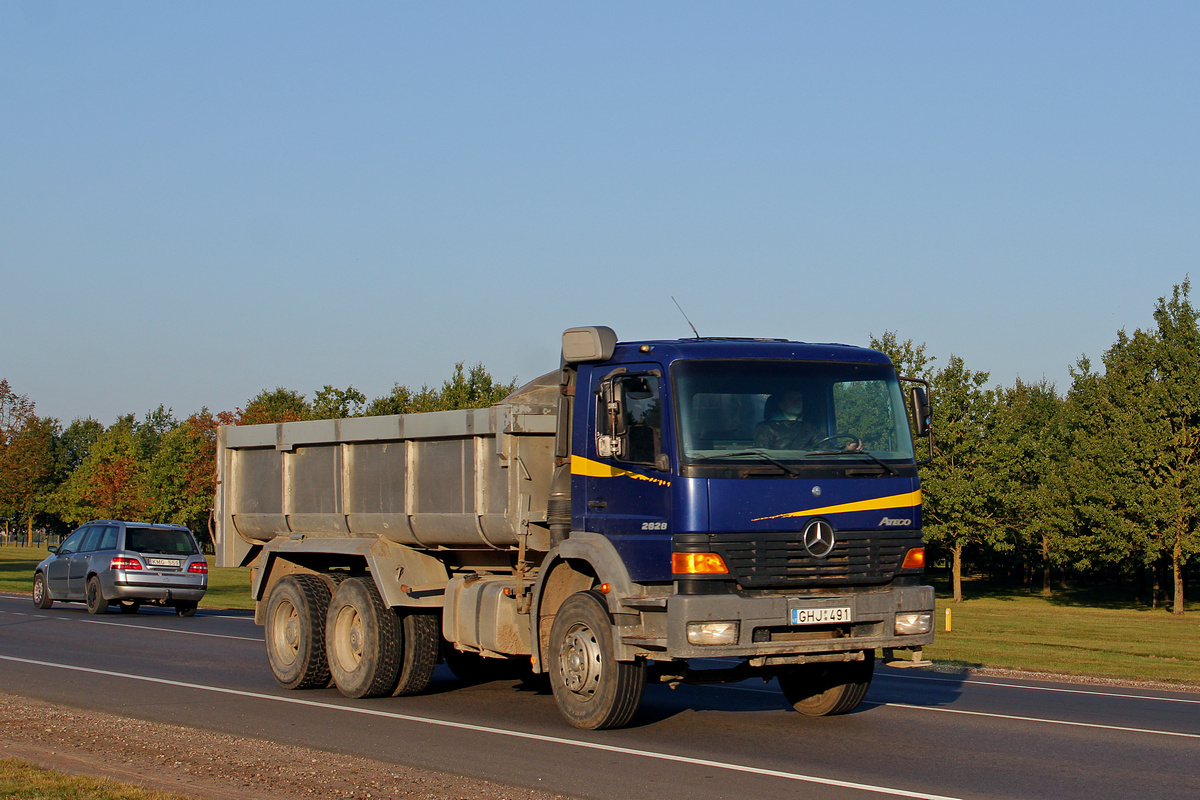 Литва, № GHJ 491 — Mercedes-Benz Atego 2628