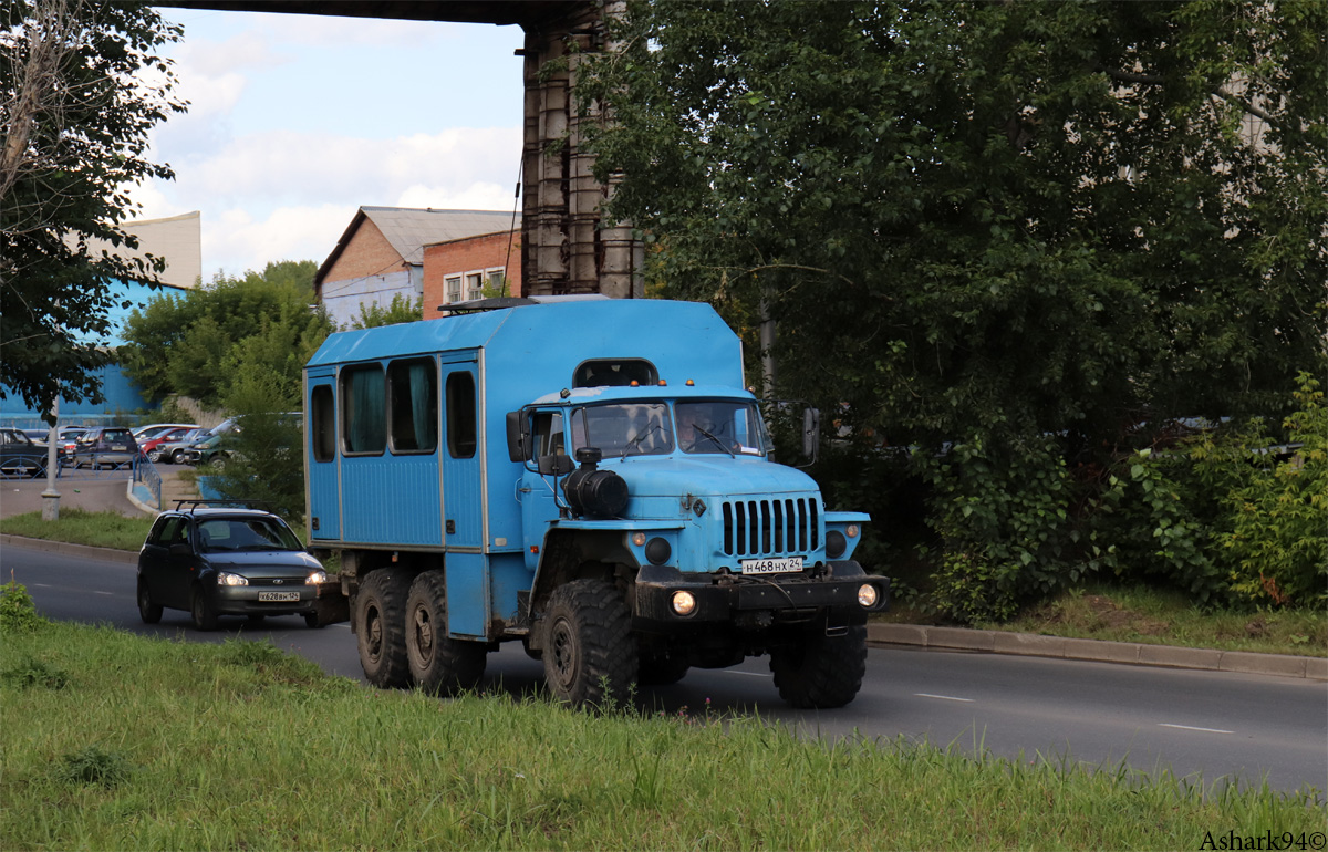 Красноярский край, № Н 468 НХ 24 — Урал-32551-41