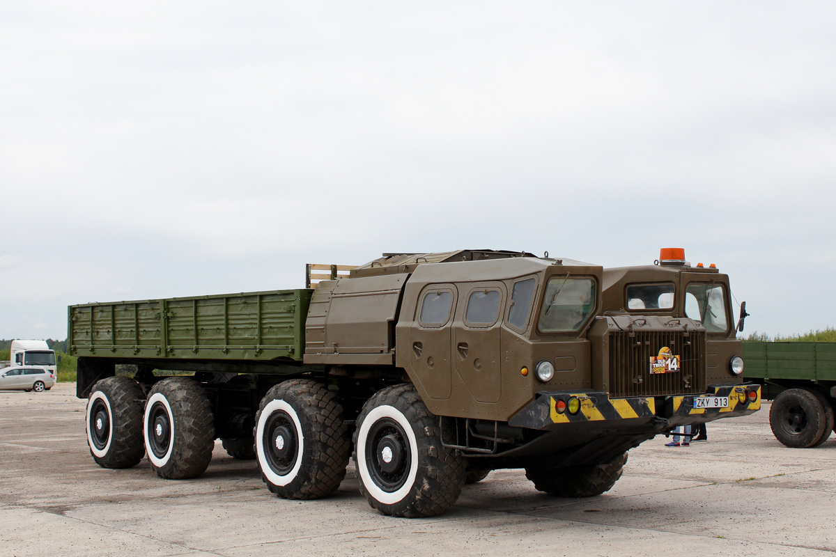 Литва, № ZKY 913 — МАЗ-7313; Литва — Old Truck Show 2019