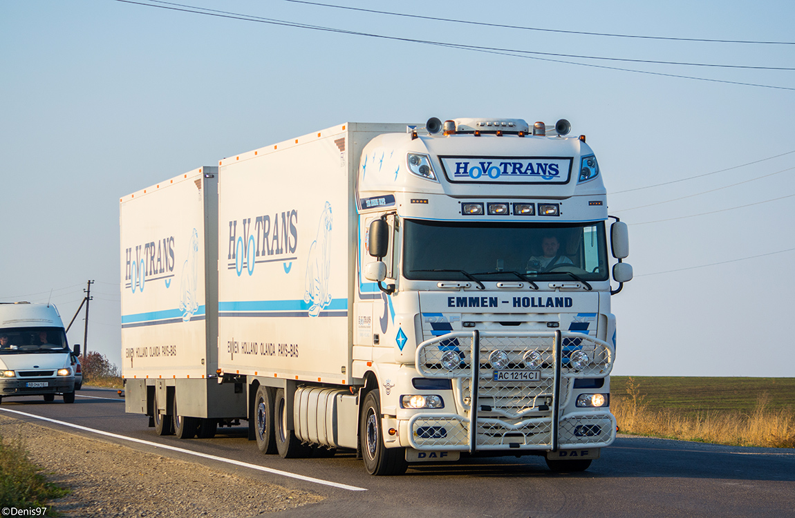 Волынская область, № АС 1214 СІ — DAF XF105 FAR