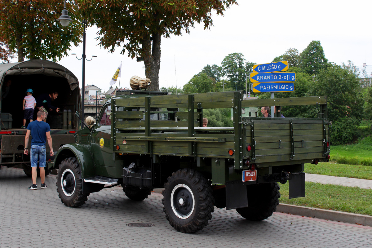 Литва, № H65003 — ГАЗ-63; Литва — Old Truck Show 2019