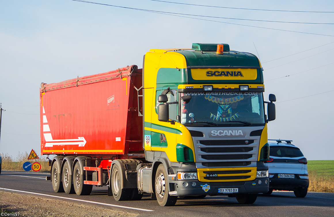 Хмельницкая область, № ВХ 9783 ВХ — Scania ('2009) R440