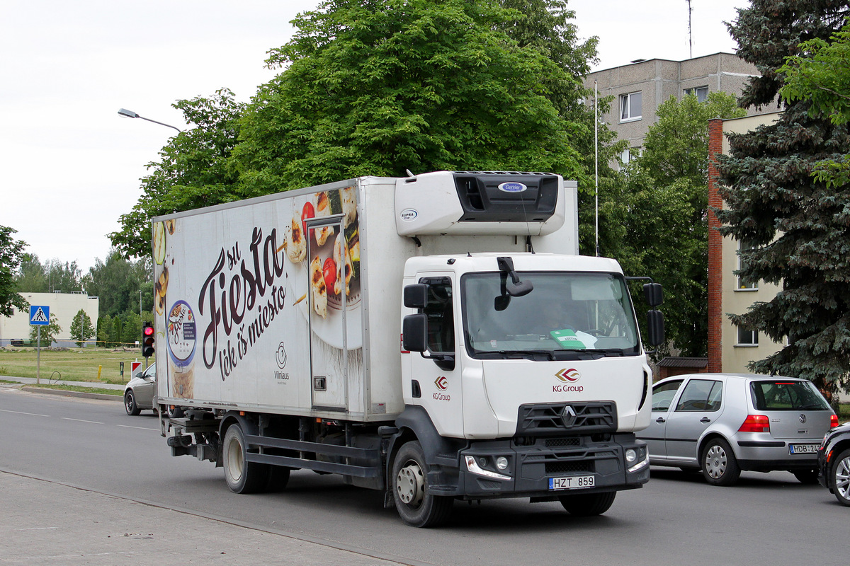 Литва, № HZT 859 — Renault D-Series